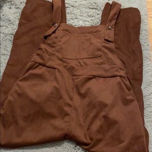 Brown jumpsuit